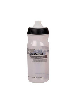 ZEFAL Bidón Sense Pro 65 Translúcido Gris/Negro, 650 ml