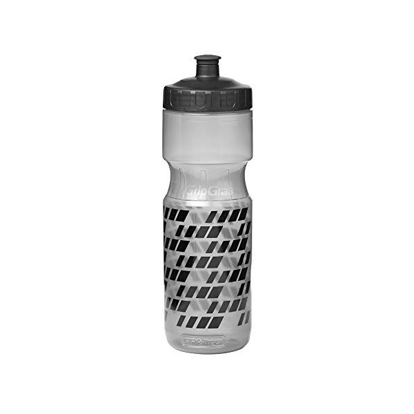 GripGrab Bidón de Ciclismo de 600ml y 800ml Botella de Agua para Ciclistas Bicicleta Sin BPA 6 Colores, Adultos Unisex, Negro