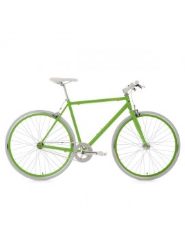KS Cycling Bike Flip Flop RH 53 cm, verde y blanco, 28, 150R