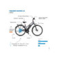 Fischer Viator 2.0 Mujer | RH 44 cm | E Bike con Motor de Rueda Trasera 45 NM | Batería de 48 V, Trekking | Bicicleta eléctri