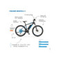 Fischer Montis 2.1 montaña Bicicleta eléctrica para Hombre y Mujer | RH Bike con Motor Trasero 45 NM | batería 48 V, Adultos 