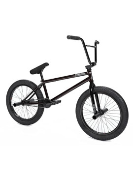 Fiend BMX Tipo A+ Flat Black Freestyle BMX Bike, Unisex Adulto, Negro Plano, 21" TT