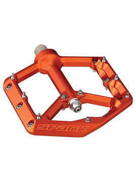 Spank - Pedales Oozy Reboot Naranja para Bicicleta Adulto Unisex, 100 x 100 mm