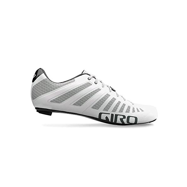 GIRO Empire SLX Zapatillas de triatlón/aerórico, Hombre, Blanco Cristiano, 42.5 EU