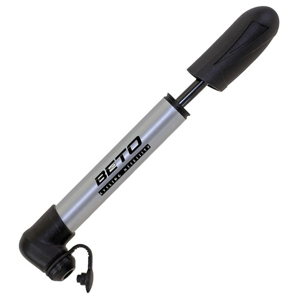 Beto Mini - Mini bomba de aire, color plateado/negro