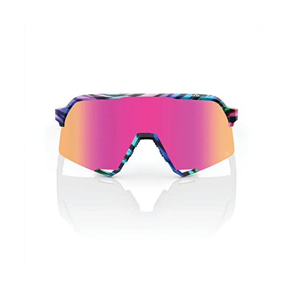 100% GAFAS Speedcraft-Peter Sagan Le Soft Tact Tie Dye Multilayer Mirror Lens Gafas, Adultos Unisex, Purple  Morado , Talla Ú