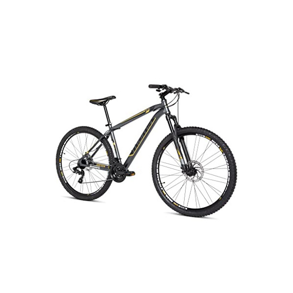 Moma Bikes Bicicleta Montaña GTT5.0 29", Aluminio, SHIMANO 24v, Doble Freno Disco, Suspensión Delantera  Varias Tallas 