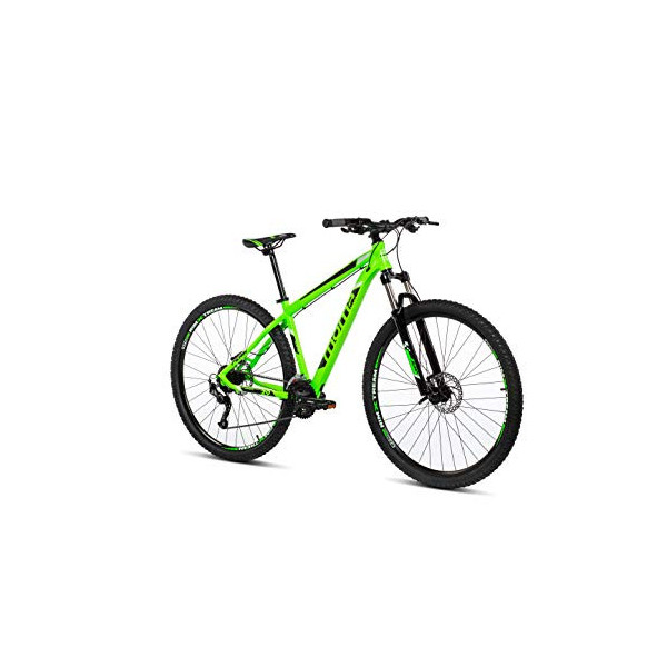 Moma Bikes Bicicleta Montaña PEAK 29", Aluminio, SHIMANO Altus 27v, Doble Frenos Hidráulicos, Suspensión Delantera  Varias Ta