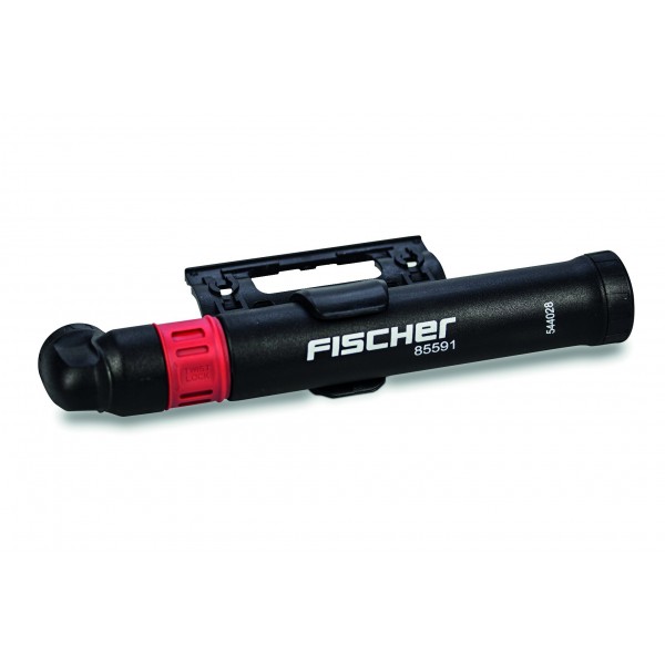 Fischer Mini Bomba Twist Lock, Negro, One size