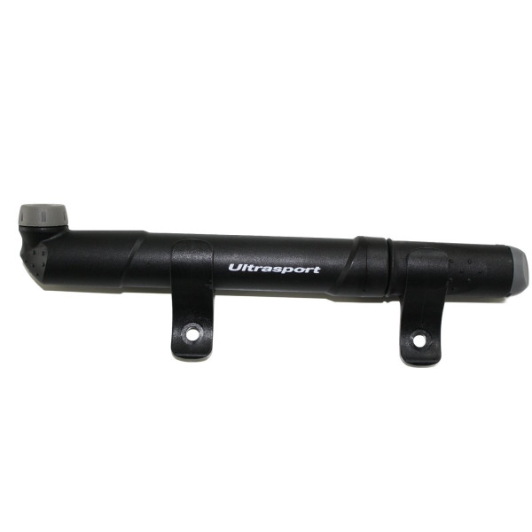 Ultrasport Bomba de mano, bomba compacta para bicicleta, con forma ergonómica y soporte incluido