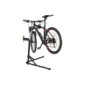 Relaxdays Soporte Taller para Bicicleta, Caballete Mantenimiento Bici Plegable Telescópico, Marcos de 25-40 mm, Negro, 80% Al