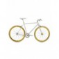 KS Cycling Bike pegado RH 56 cm, blanco de oro, 28, 144r