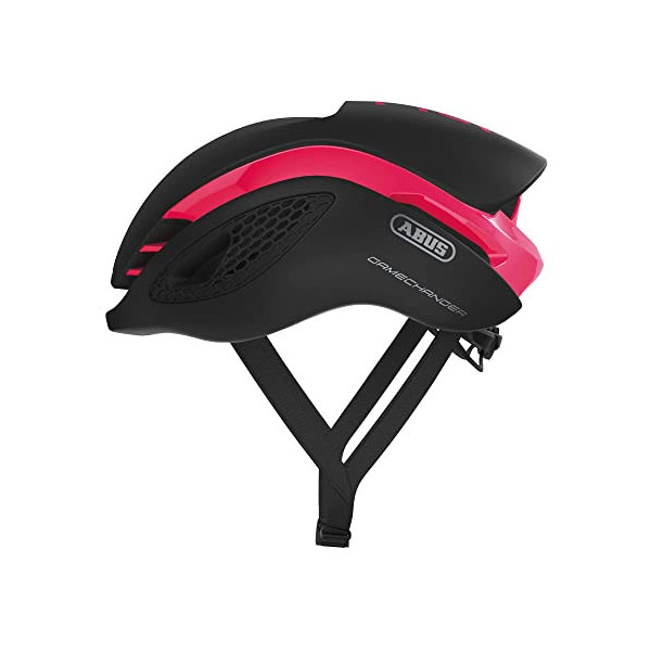 ABUS GameChanger - Casco de ciclismo contrarreloj aerodinámico con ventilación óptima - Para hombre y mujer - Rosa, talla L