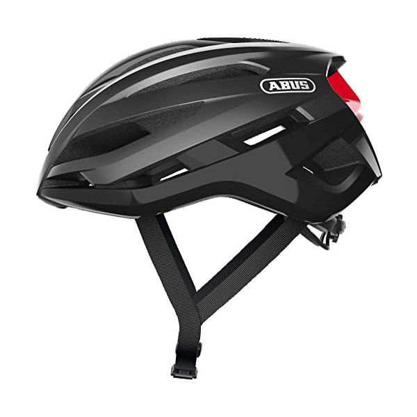 ABUS StormChaser - Casco de bicicleta ligero y cómodo para ciclismo deportivo profesional - Para hombre y mujer - Gris Oscuro