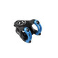 Spank Split Stem - Potencia para Bicicleta de montaña  Unisex, 33 mm , Color Azul
