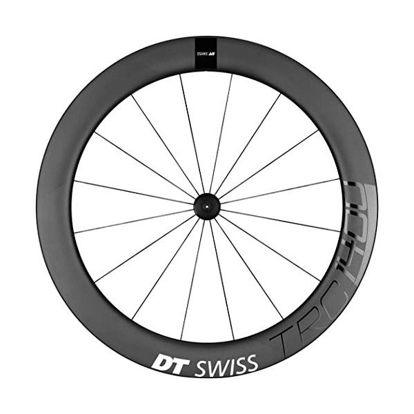 DT Swiss WHDTRC1402F Piezas de Bicicleta, Unisex Adulto, estándar, Front-65 mm Carbon Tubular