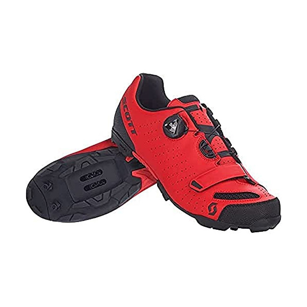 SCOTT MTB Comp Boa Zapatillas de Ciclismo, Hombre, Red/Black, 41