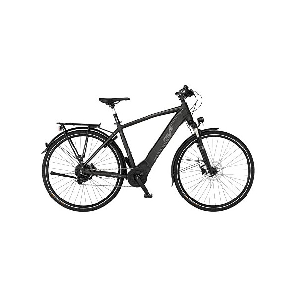 Fischer Viator 6.0i, Trekking | Bicicleta eléctrica, Grafito metálico Mate, Rahmenhöhe 50 cm