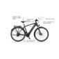 Fischer Viator 6.0i, Trekking | Bicicleta eléctrica, Grafito metálico Mate, Rahmenhöhe 50 cm