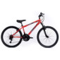 Huffy Red Stone Mountain-Bicicleta de montaña Pulgadas, 21 SPD, Color Rojo, Niños, 24"/61 cm