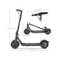 PINENG Electric Scooter Adults, Intelligent LED Display,8.5 Inch Solid Tires, 250W High Motors,MAX Speed 25km/h, 264 lbs Maxi