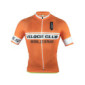 Q36.5 Jersey Shortsleeve Veloce Club Bolzano Camiseta de Ciclismo, Hombre, Naranja, S