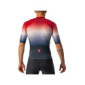castelli Aero Race 6.0 Jersey Camiseta, Hombre, Savile Blue/Pro Red, X-Large