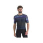 Sportful Flow SUPERGIARA Jersey T-Shirt, Galaxy Blue Black, XL para Hombre