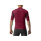 CASTELLI Endurance Elite Jersey T-Shirt, Bordeaux, L Mens
