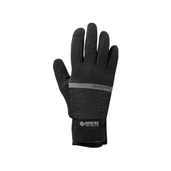 SHIMANO Infinium Insulated Gloves Guantes, Adultos Unisex, Black  Negro , M