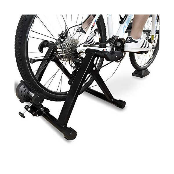 BalanceFrom Soporte magnético para Bicicleta de Acero con Bloque Elevador de Ruedas Delanteras