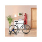 Relaxdays Rodillo Bicicleta Plegable para Ruedas de 26-28 Pulgadas, Antideslizante, Acero, 41 x 54,5 x 60 cm, Negro