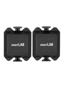 smartLAB cadspeed - Sensor de frecuencia de pedalada y Velocidad para Bicicleta | Sin imanes, con Bluetooth y Ant Adecuado pa