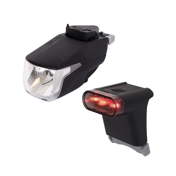 MonkeyLink Light 70 Lux Set Recharge - Kit de iluminación para Bicicleta  Luces Delanteras y traseras, fijación magnética, su