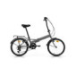 Anakon Folding Sport Bicicleta Plegable, Adultos Unisex, rueda de 20 pulgadas, Gris
