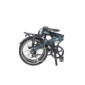 U.GO Dare U•go D7-Bicicleta Plegable  20"  Ruedas, Unisex, Gris, Uni