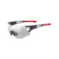 uvex sportstyle 804 V, gafas deportivas unisex, fotocromáticas, antivaho, black matt red/smoke, one size