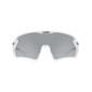 Uvex Unisex – Adulto Sportstyle 231 2.0 Set de gafas deportivas, incluye lentes intercambiables, blanco/negro mate/plata, tal