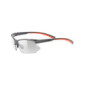 uvex sportstyle 802 V, gafas deportivas unisex, fotocromáticas, antivaho, grey matt/smoke, one size