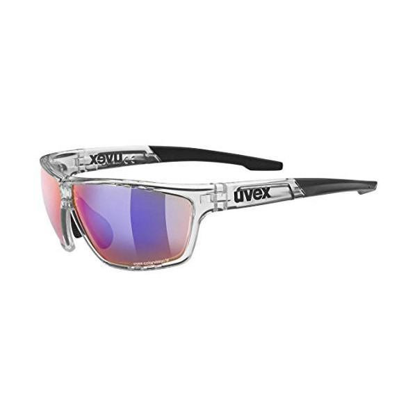 Uvex Sportstyle 706 Cv, Gafas De Deporte Unisex Adulto, Clear/green, Talla Única