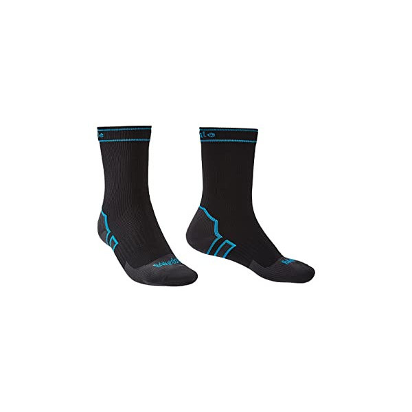 BRIDGEDALE Storm Sock MW Bota Calcetines, Unisex adulto, Negro/Azul, Única