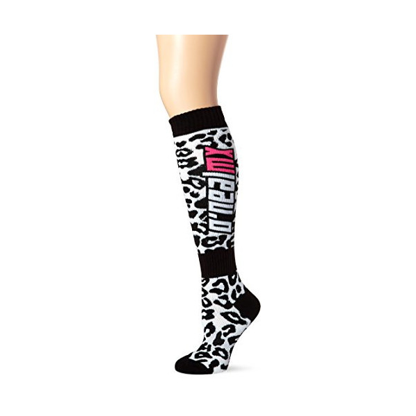 0356W-100 - Oneal Pro MX Wild Socks Black/White/Pink