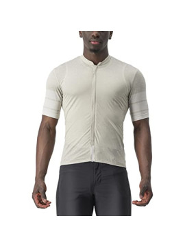 CASTELLI Unlimited Terra Jersey T-Shirt, Travertine Gray, XL Mens