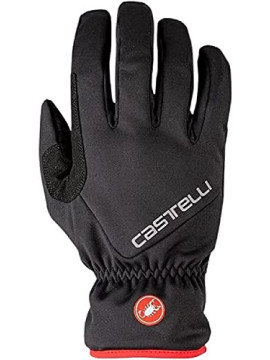 CASTELLI Entrada térmica Glove Guantes de Ciclismo, Hombres, Negro, X-Large