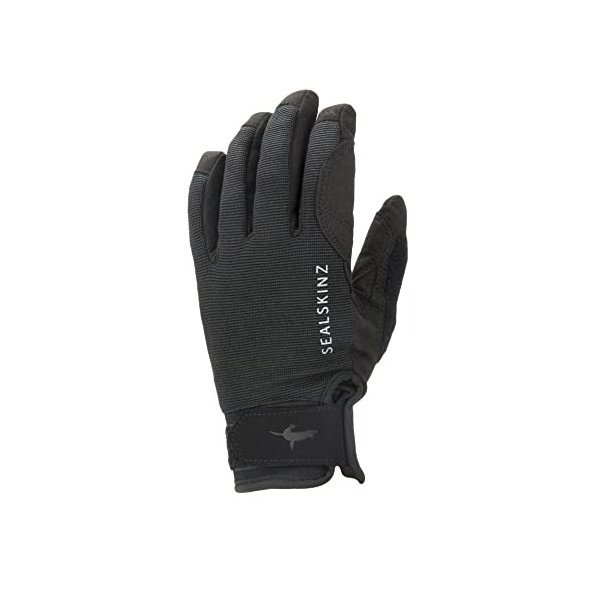 SealSkinz Unisex Waterproof All Weather Glove, Black, S