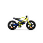 VR46 Kid Moto-X, Bicicleta eléctrica, Ruedas 16", Autonomía 8 Km, Motor 150W, Batería 125Wh, con Suspensión, para niños