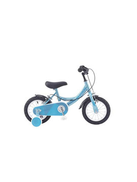Wildtrak - Bicicleta 12 pulgadas para niños de 2 a 5 años con ruedines - Color Menta