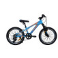 Umit 4MOTION Bicicleta, Juventud Unisex, Azul-Naranja, 20"