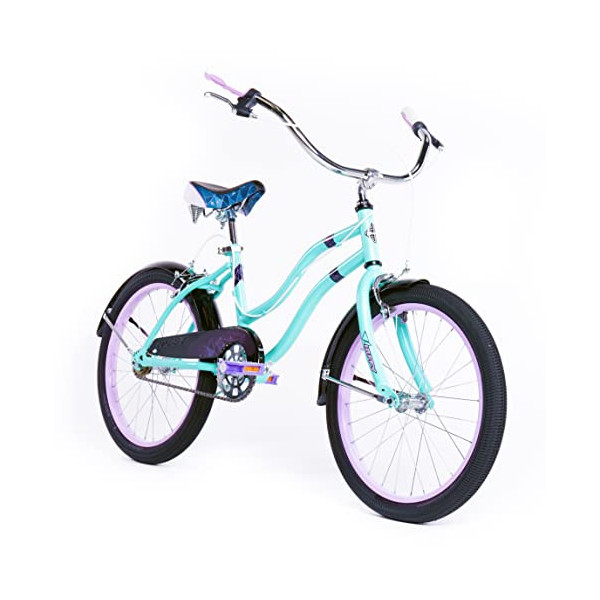 Huffy Fairmont Girls Cruiser Bike, Niñas, Azul Verdoso, 20"  50,8 cm 