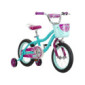 Schwinn Elm - Bicicleta para niños, ruedas de 14 pulgadas, asiento ajustable, incluye estabilizadores, azul